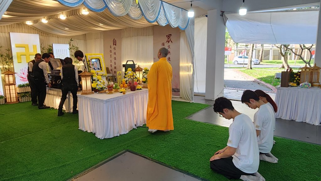 hdb void deck buddhist funeral setup done by solace bereavement services